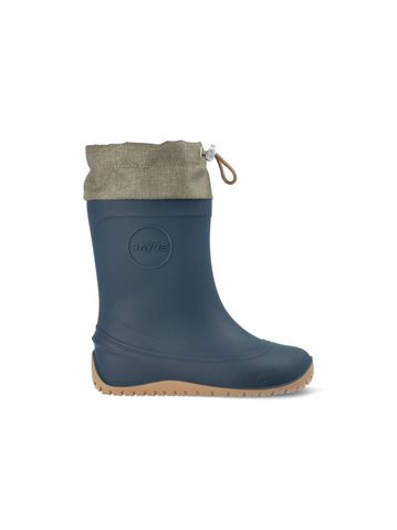 RAYVE MONSOON COVER WINTER Dark Blue | Dětské zateplené barefoot holínky