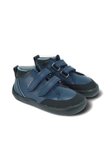 BEDA CELOROČNÍ PLAYFUL Navy | Dětské celoroční barefoot boty