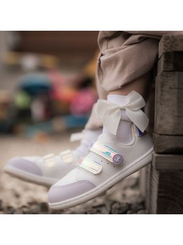 Ténis barefoot de criança Be Lenka Energise Kids branco e multicolor