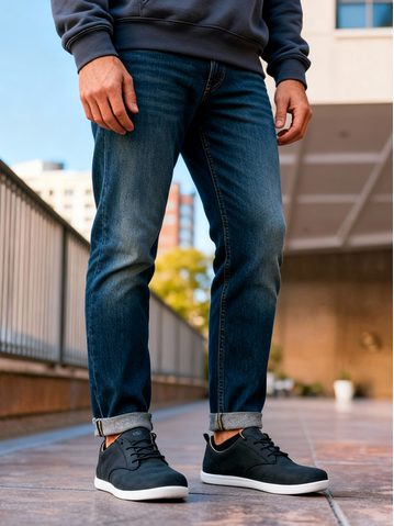 XERO SHOES GLENN M Black White | Pánské barefoot tenisky