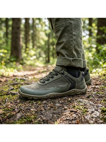 Barefoot Outdoorové Boty BENNON Khaki