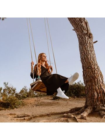 GROUNDIES® New Port Bílé | Barefoot tenisky