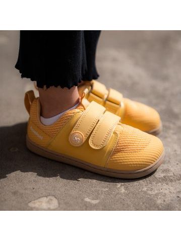 Adidași barefoot pentru copii Be Lenka Bounty Junior galbeni