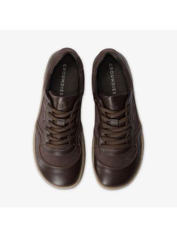 Dámské Barefoot Tenisky GROUNDIES® Nova Special Espresso/Krokodýl