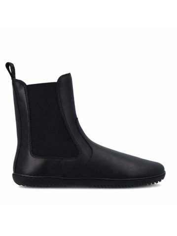 Dámské Barefoot Zateplené Chelsea GROUNDIES CAMDEN Černé Hladké