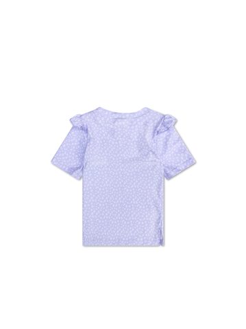 KOUPACÍ TRIČKO S UPF 50+ Lila Leopard