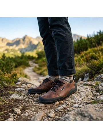SALTIC OUTDOOR FLAT Tabacco | Outdoorové barefoot boty