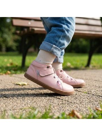 Dziecięce buty barefoot D.D.STEP S070-62583B Beżowe gwiazdki
