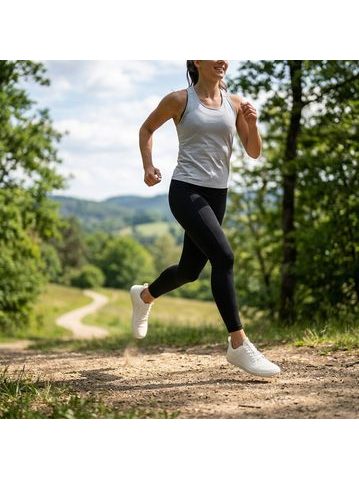 GROUNDIES® Active Bílé | Barefoot sportovní tenisky