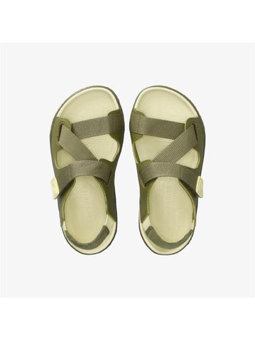 Dětské Barefoot Sandály GROUNDIES® Twig Khaki Žluté