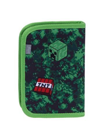 BAAGL Školní penál jednopatrový Minecraft Boom