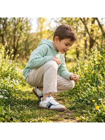 MURIS PETRA MINI Ruby Red | Dětské barefoot tenisky