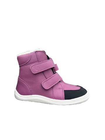 BABY BARE FEBO WINTER Magenta | Dětské zimní zateplené barefoot boty