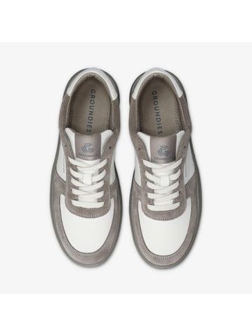 Barefoot Tenisky GROUNDIES® HAMPTONS 2.0 REGULAR Šedo Bílé