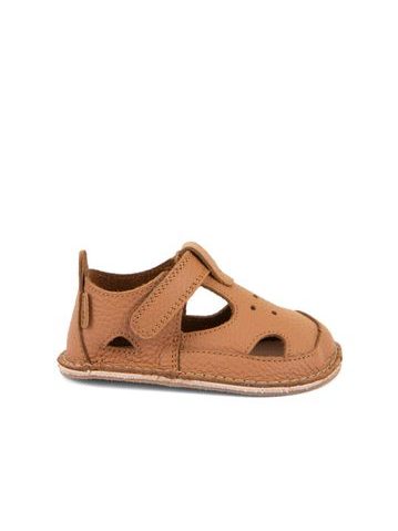 Dětské Barefoot Botičky FRODDO SANDÁLY STAP koňakové