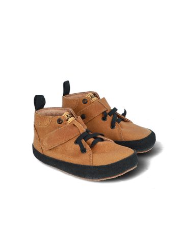 PEGRES CELOROČKY BF32L Brown | Dětské celoroční barefoot boty