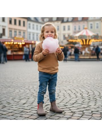 GROUNDIES® Mini Cozy Blue Детски Barefoot Ботуши