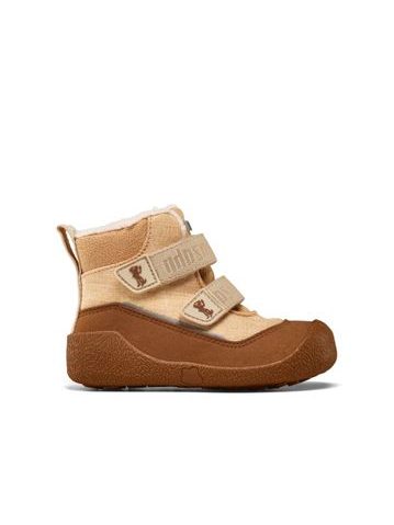 Dětské Barefoot Botičky AFFENZAHN PREWALKER MIDBOOT VEGAN SNUGGY affenzahn hnědé