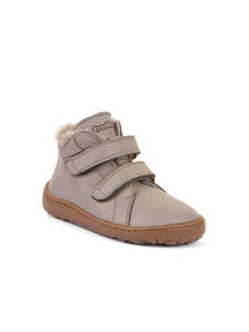 FRODDO ZIMNÍ FURRY Light Grey | Dětské zimní zateplené barefoot boty