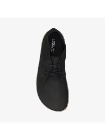 Dámské Barefoot+ Kotníkové Boty GROUNDIES® Milano Soft Černé