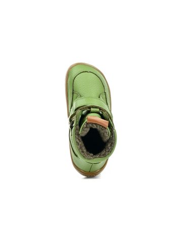 Dětské barefoot zimní boty FRODDO WINTER TEX zelené
