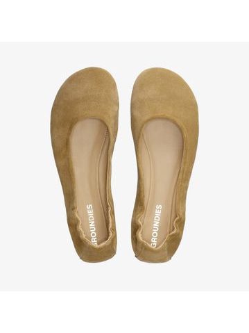 Dámské Barefoot Baleríny GROUNDIES® Sleek Černé