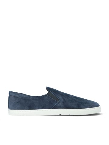Pánské Barefoot Slip-on Tenisky GROUNDIES® Ease Modré