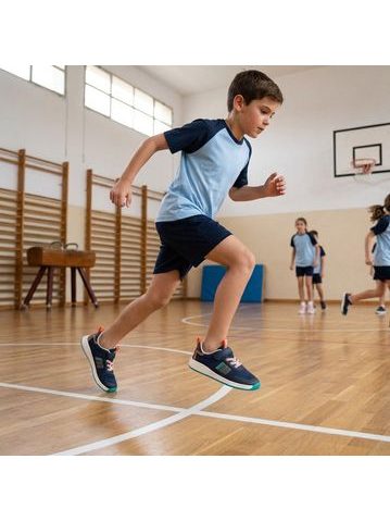 Dětské Barefoot Tenisky GROUNDIES® Lou 2.0 Modrá Mint