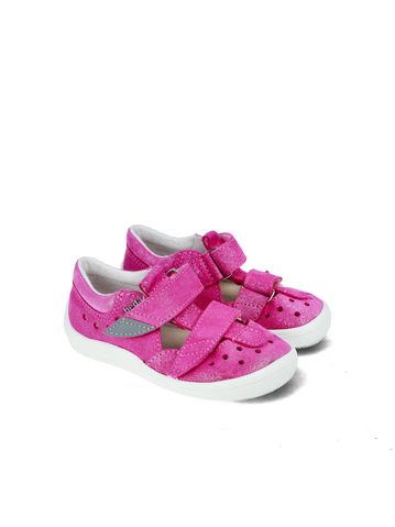 BEDA SANDÁLY BF 0001/SD/W/TS JANETTE Pink Sparkle 3