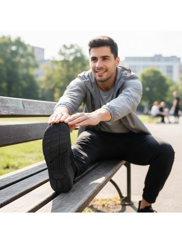 GROUNDIES® All Terrain High 2.0 Walnut/Brown Barefoot Туристически Обувки