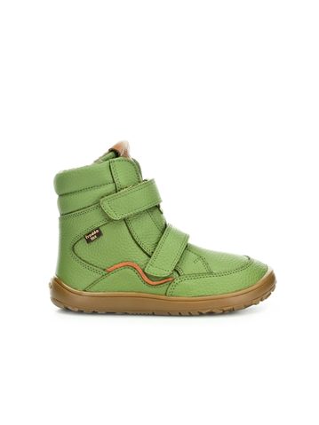 Dětské barefoot zimní boty FRODDO WINTER TEX zelené