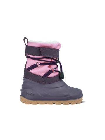 Dziecięce buty barefoot zimowe śniegowce RAYVE FROST HOPPER fioletowe/różowe