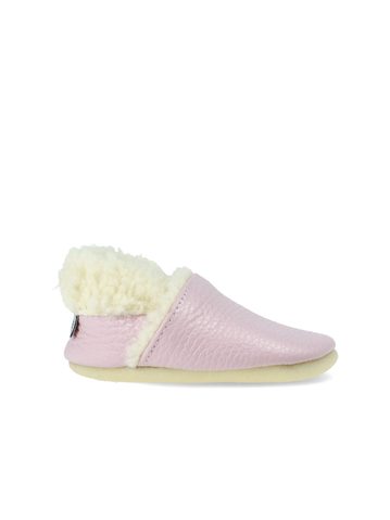 RAYVE CRAVITOS WINTER WOOL Světle růžové | Dětské barefoot capáčky