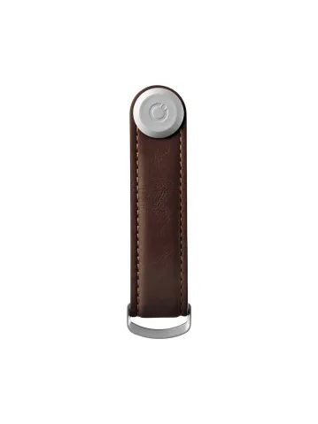 Klíčenka Orbitkey 2.0 Espresso & Brown Stitching