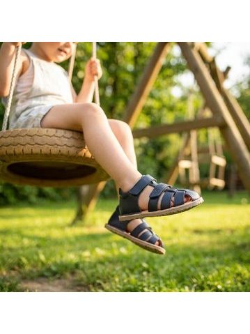 Dětské Barefoot Sandály FRODDO SANDAL FLEXY F tmavě modré