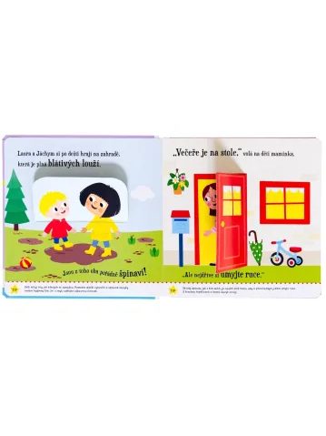DĚTSKÁ KNIHA Velký pokrok Myjeme si ruce