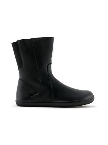 Dámské Barefoot Zateplené polokozačky ANGLES DAFNE 2.0 černé