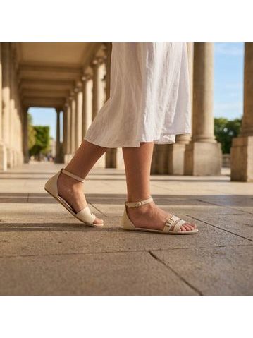 ANGLES THEMIS Beige | Dámské barefoot sandály