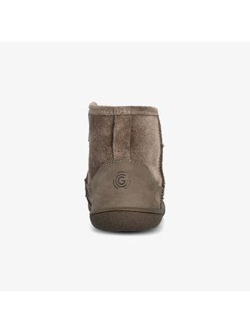 Dětské Barefoot Zimní Zateplené Válenky GROUNDIES Mini Cozy Kids Béžové