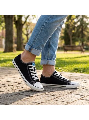 Pánské Barefoot Tenisky MTNG FREE CANVER černé