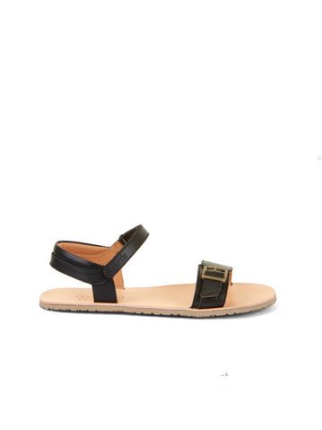FRODDO SANDAL FLEXY BUCKLE Black | Barefoot sandály