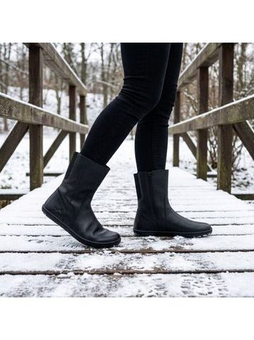 Barfußstiefeletten LEGUANO AKTIV PLUS Schwarz