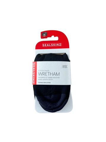 SEALSKINZ WRETHAM ANKLE SOCKS Black 2