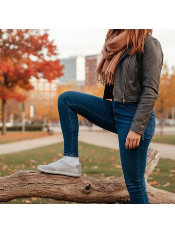 GROUNDIES® Osaka Red Ženske Barefoot Slip-On Tenisice