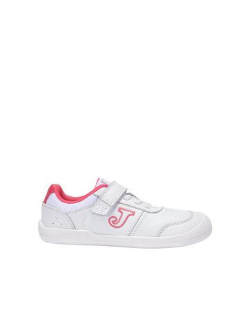 JOMA VELA JR White Pink | Dětské barefoot tenisky