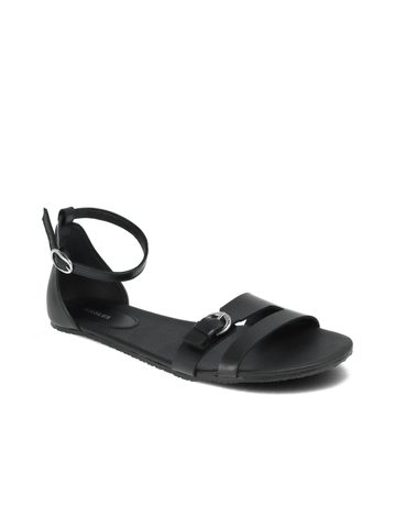 ANGLES THEMIS Black | Dámské barefoot sandály