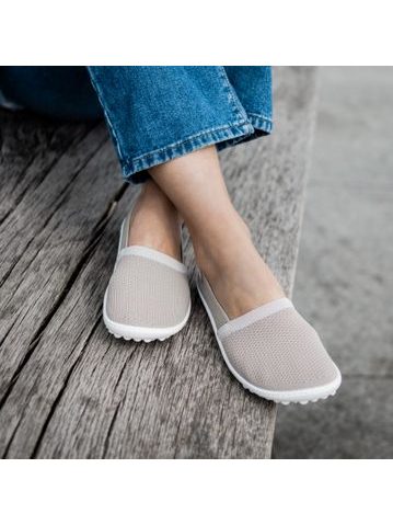 LEGUANO FLAIR Sand | Dámské barefoot baleríny