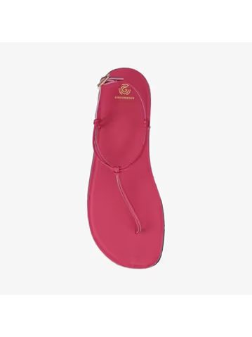 Dámské Barefoot Sandály GROUNDIES® AMALFI Růžové