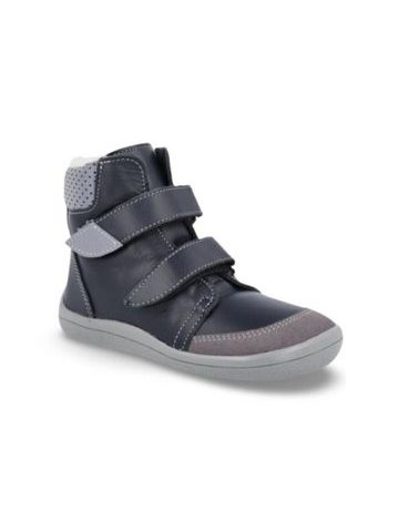 Children's Barefoot Winter Boots Beda BF 0004/W/SO/MK Luc Black/Grey