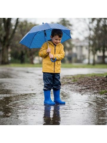 RAYVE MONSOON Blue | Dětské barefoot holínky